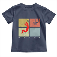 Hoops Life Toddler T Shirt Retro Basketball Dunk Silhouette - Wonder Print Shop