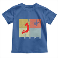 Hoops Life Toddler T Shirt Retro Basketball Dunk Silhouette - Wonder Print Shop