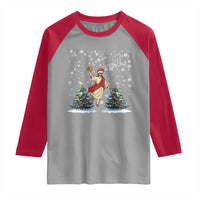 He Is Rizzin Raglan Shirt Funny Christmas Slam Dunk Basketball Gift - Wonder Print Shop
