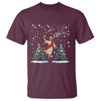 He Is Rizzin T Shirt Funny Christmas Slam Dunk Basketball Gift - Wonder Print Shop