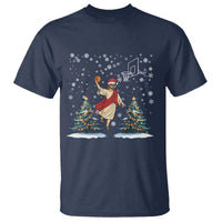 He Is Rizzin T Shirt Funny Christmas Slam Dunk Basketball Gift - Wonder Print Shop