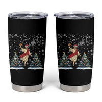 He Is Rizzin Tumbler Cup Funny Christmas Slam Dunk Basketball Gift