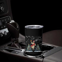 He Is Rizzin Tumbler Cup Funny Christmas Slam Dunk Basketball Gift