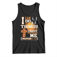 Christian Basketball Tank Top I Can Do All Things Through Christ Bible Verse - Wonder Print Shop