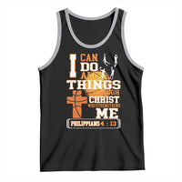 Christian Basketball Tank Top I Can Do All Things Through Christ Bible Verse - Wonder Print Shop