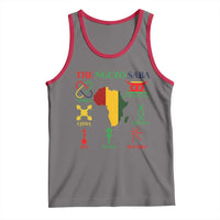 Nguzo Saba Seven Principles Tank Top Festival Of Lights African Heritage Gift - Wonder Print Shop