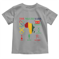 Nguzo Saba Seven Principles Toddler T Shirt Festival Of Lights African Heritage Gift - Wonder Print Shop