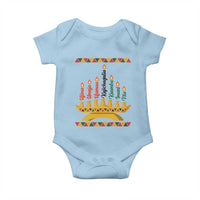 7 Principles Of Kwanzaa Baby Onesie Festival Of Lights African Heritage Gift - Wonder Print Shop