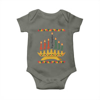 7 Principles Of Kwanzaa Baby Onesie Festival Of Lights African Heritage Gift - Wonder Print Shop