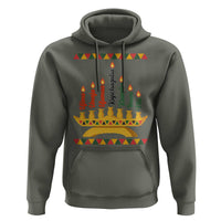 7 Principles Of Kwanzaa Hoodie Festival Of Lights African Heritage Gift - Wonder Print Shop