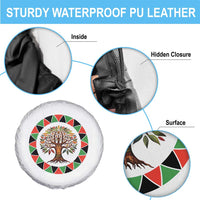 Kwanzaa Tree Of Life Spare Tire Cover African American Holiday Gift - Wonder Print Shop