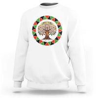 Kwanzaa Tree Of Life Sweatshirt African American Holiday Gift - Wonder Print Shop