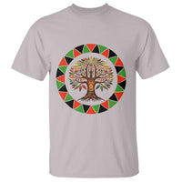 Kwanzaa Tree Of Life T Shirt African American Holiday Gift - Wonder Print Shop