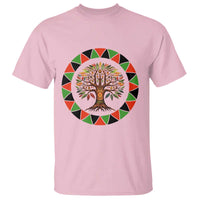 Kwanzaa Tree Of Life T Shirt African American Holiday Gift - Wonder Print Shop