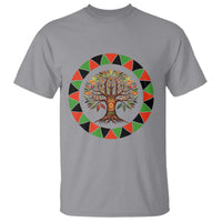 Kwanzaa Tree Of Life T Shirt African American Holiday Gift - Wonder Print Shop
