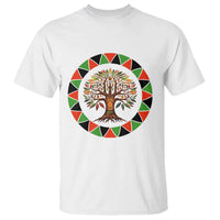 Kwanzaa Tree Of Life T Shirt African American Holiday Gift - Wonder Print Shop