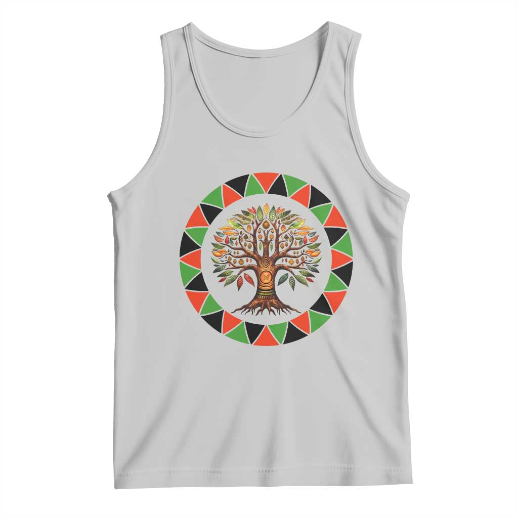 Kwanzaa Tree Of Life Tank Top African American Holiday Gift - Wonder Print Shop