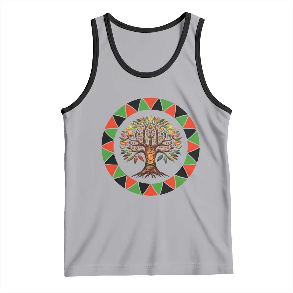 Kwanzaa Tree Of Life Tank Top African American Holiday Gift - Wonder Print Shop