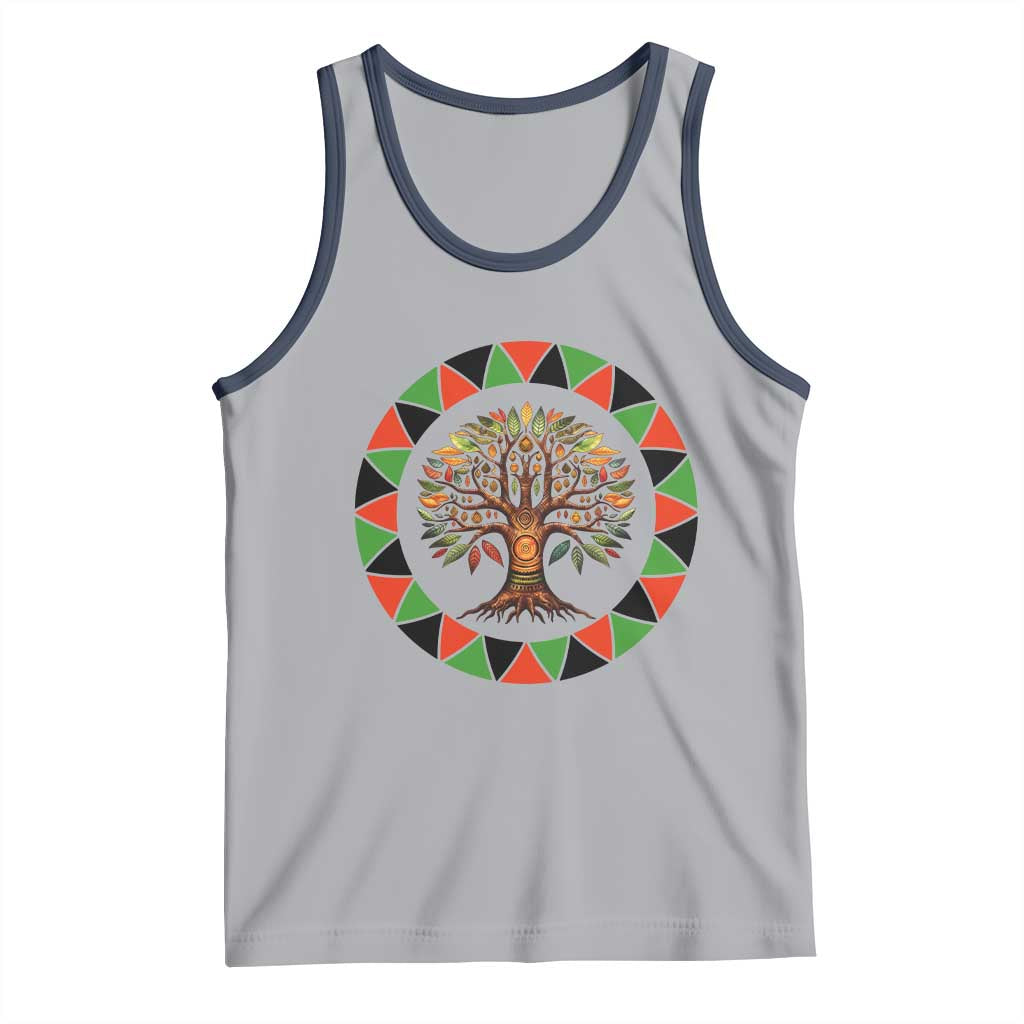 Kwanzaa Tree Of Life Tank Top African American Holiday Gift - Wonder Print Shop