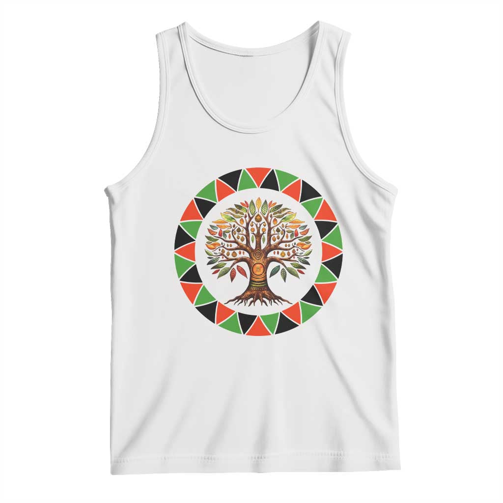 Kwanzaa Tree Of Life Tank Top African American Holiday Gift - Wonder Print Shop