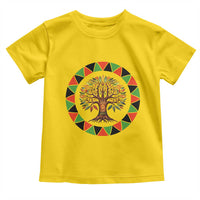 Kwanzaa Tree Of Life Toddler T Shirt African American Holiday Gift - Wonder Print Shop