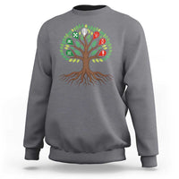 Seven Candles Of Kwanzaa Tree Of Life Sweatshirt African Heritage Gift - Wonder Print Shop