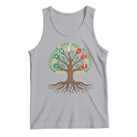 Seven Candles Of Kwanzaa Tree Of Life Tank Top African Heritage Gift - Wonder Print Shop