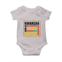 Nguzo Saba Seven Principles Baby Onesie African Heritage Celebration Gift - Wonder Print Shop