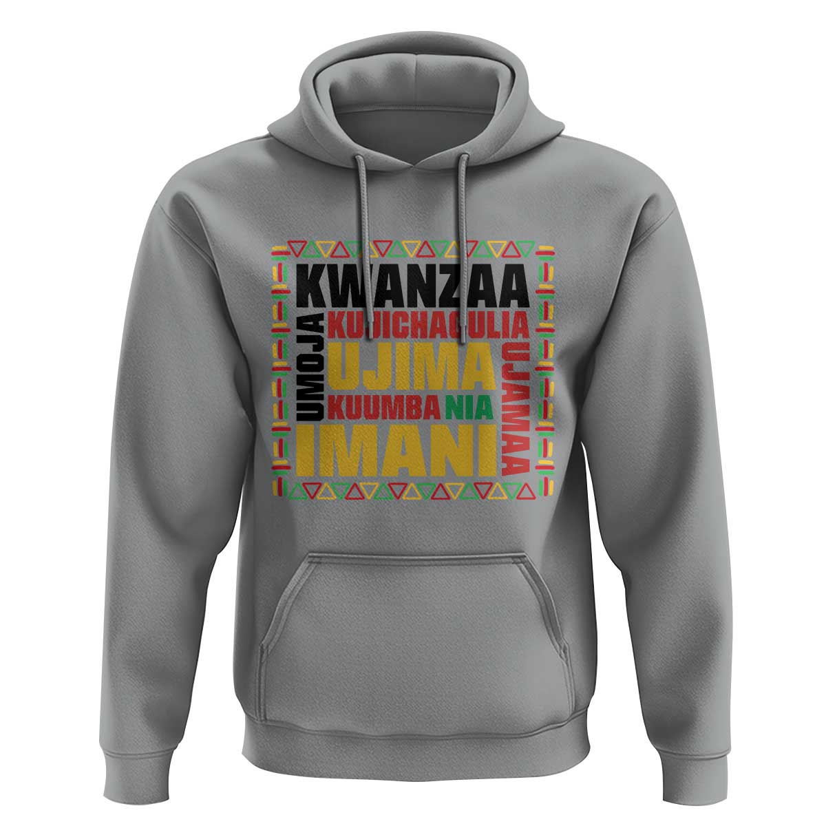 Nguzo Saba Seven Principles Hoodie African Heritage Celebration Gift - Wonder Print Shop