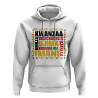 Nguzo Saba Seven Principles Hoodie African Heritage Celebration Gift - Wonder Print Shop
