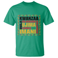 Nguzo Saba Seven Principles T Shirt African Heritage Celebration Gift - Wonder Print Shop