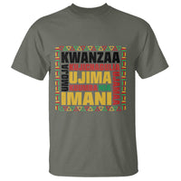 Nguzo Saba Seven Principles T Shirt African Heritage Celebration Gift - Wonder Print Shop