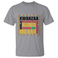 Nguzo Saba Seven Principles T Shirt African Heritage Celebration Gift - Wonder Print Shop