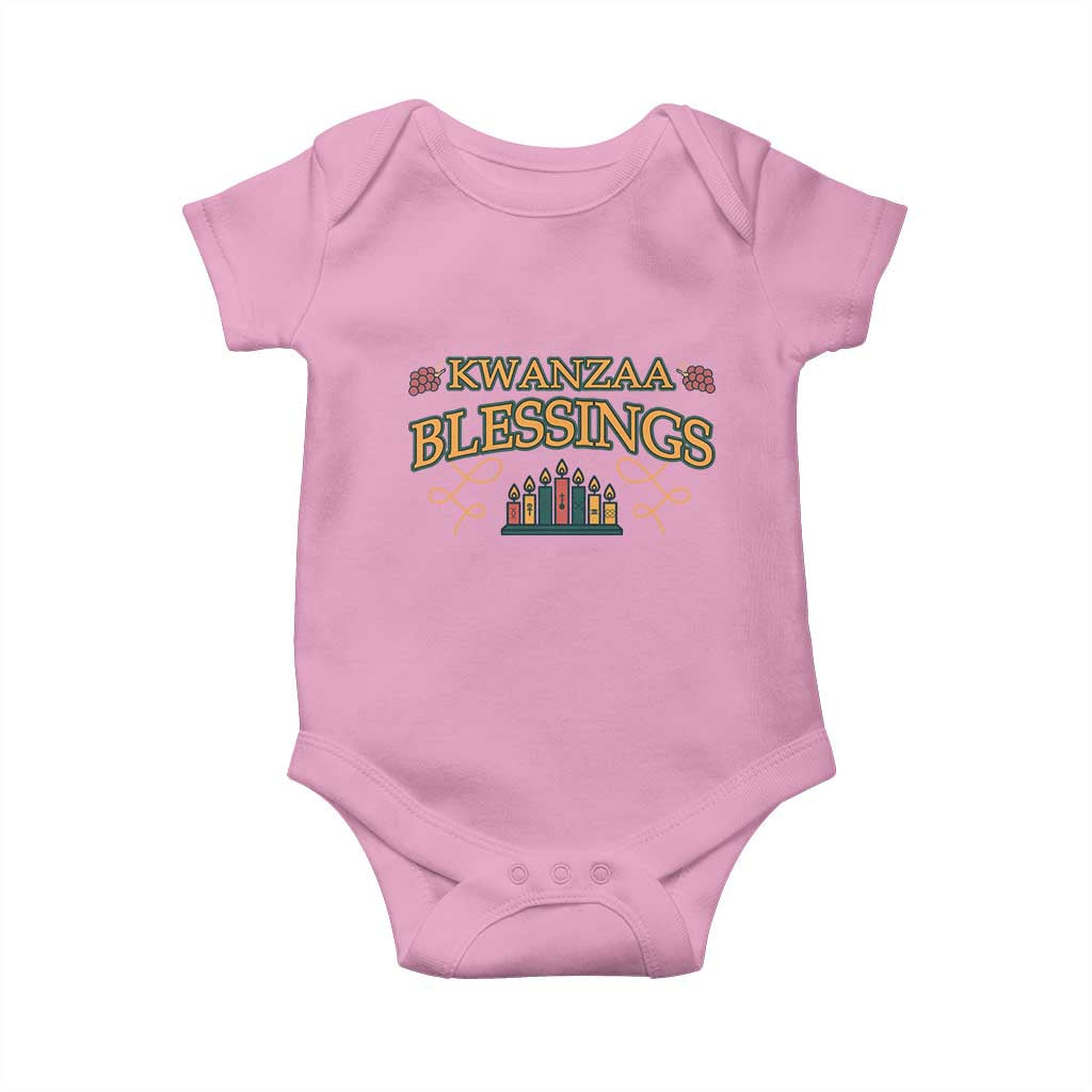 Kwanzaa Blessings Baby Onesie African Heritage Celebration Gift - Wonder Print Shop