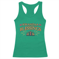 Kwanzaa Blessings Racerback Tank Top African Heritage Celebration Gift - Wonder Print Shop