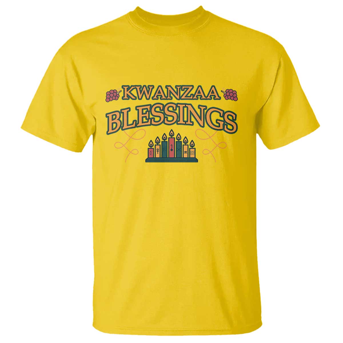 Kwanzaa Blessings T Shirt African Heritage Celebration Gift - Wonder Print Shop