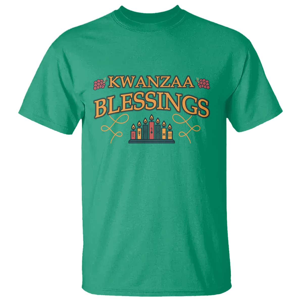 Kwanzaa Blessings T Shirt African Heritage Celebration Gift - Wonder Print Shop