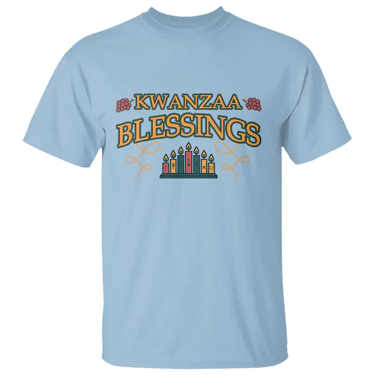 Kwanzaa Blessings T Shirt African Heritage Celebration Gift - Wonder Print Shop
