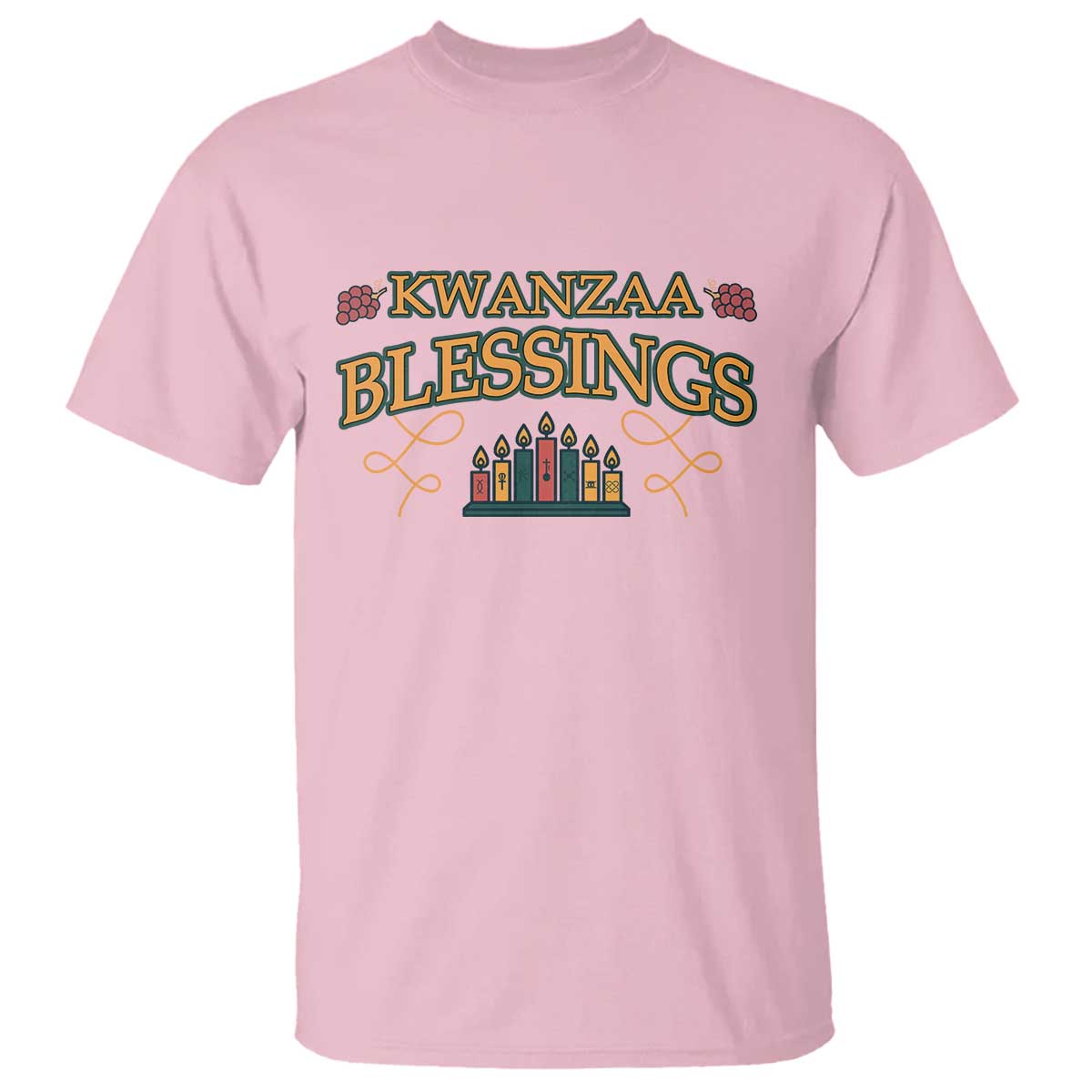 Kwanzaa Blessings T Shirt African Heritage Celebration Gift - Wonder Print Shop