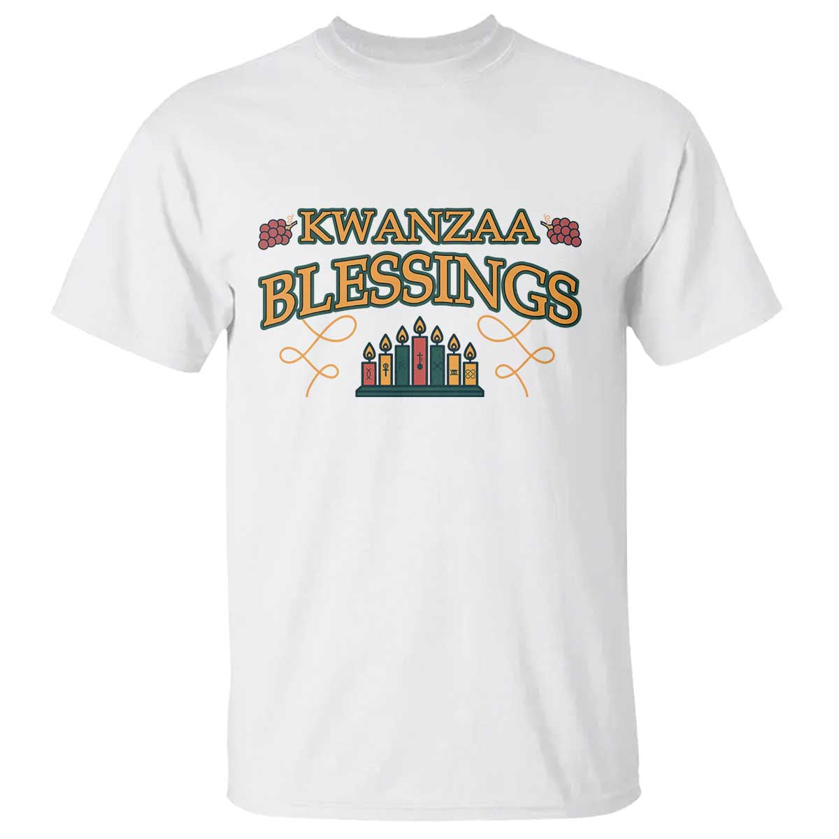 Kwanzaa Blessings T Shirt African Heritage Celebration Gift - Wonder Print Shop