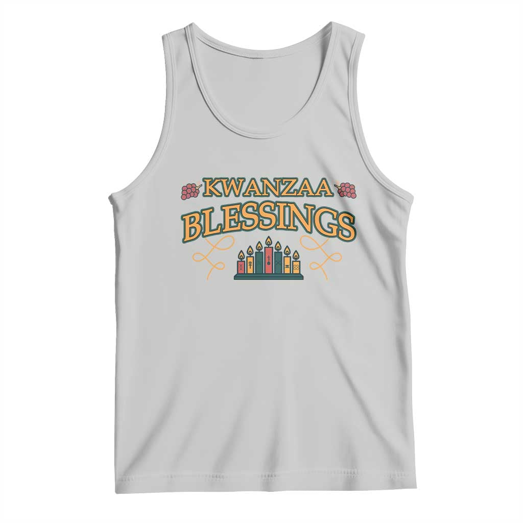 Kwanzaa Blessings Tank Top African Heritage Celebration Gift - Wonder Print Shop