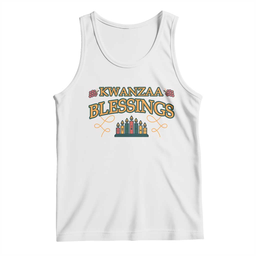 Kwanzaa Blessings Tank Top African Heritage Celebration Gift - Wonder Print Shop