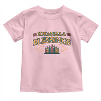 Kwanzaa Blessings Toddler T Shirt African Heritage Celebration Gift - Wonder Print Shop
