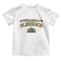 Kwanzaa Blessings Toddler T Shirt African Heritage Celebration Gift - Wonder Print Shop