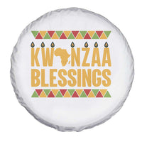 Kwanzaa Blessings Spare Tire Cover Kinara Light African Heritage Gift - Wonder Print Shop