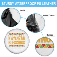 Kwanzaa Blessings Spare Tire Cover Kinara Light African Heritage Gift - Wonder Print Shop