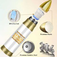 Kwanzaa Blessings Bullet Tumbler Kinara Light African Heritage Gift - Wonder Print Shop