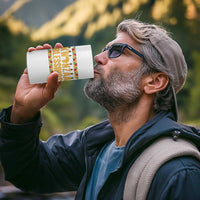 Kwanzaa Blessings 4 in 1 Can Cooler Tumbler Kinara Light African Heritage Gift - Wonder Print Shop