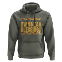 Kwanzaa Blessings Hoodie Kinara Light African Heritage Gift - Wonder Print Shop