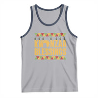Kwanzaa Blessings Tank Top Kinara Light African Heritage Gift - Wonder Print Shop